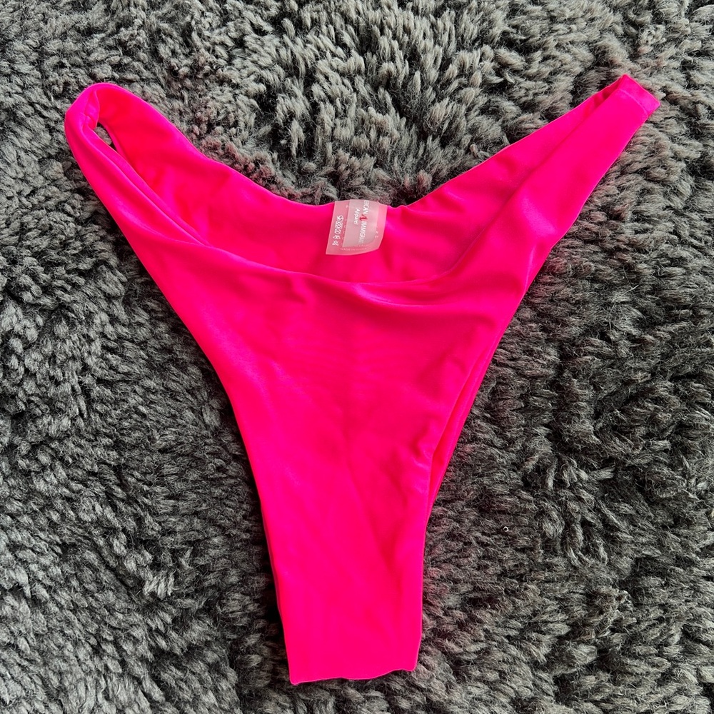 Vibrant Pink Bikini Bottom